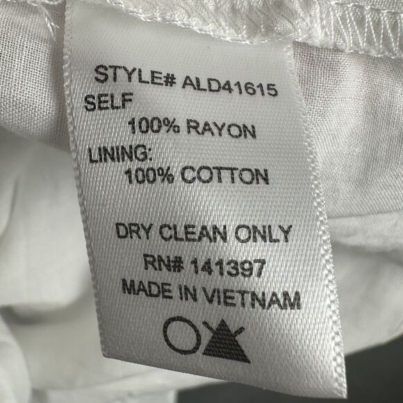 ASTR Sundress Jumper Pockets Casual Sleeveless Striped V-neck Gray White Size M - Picture 10 of 12